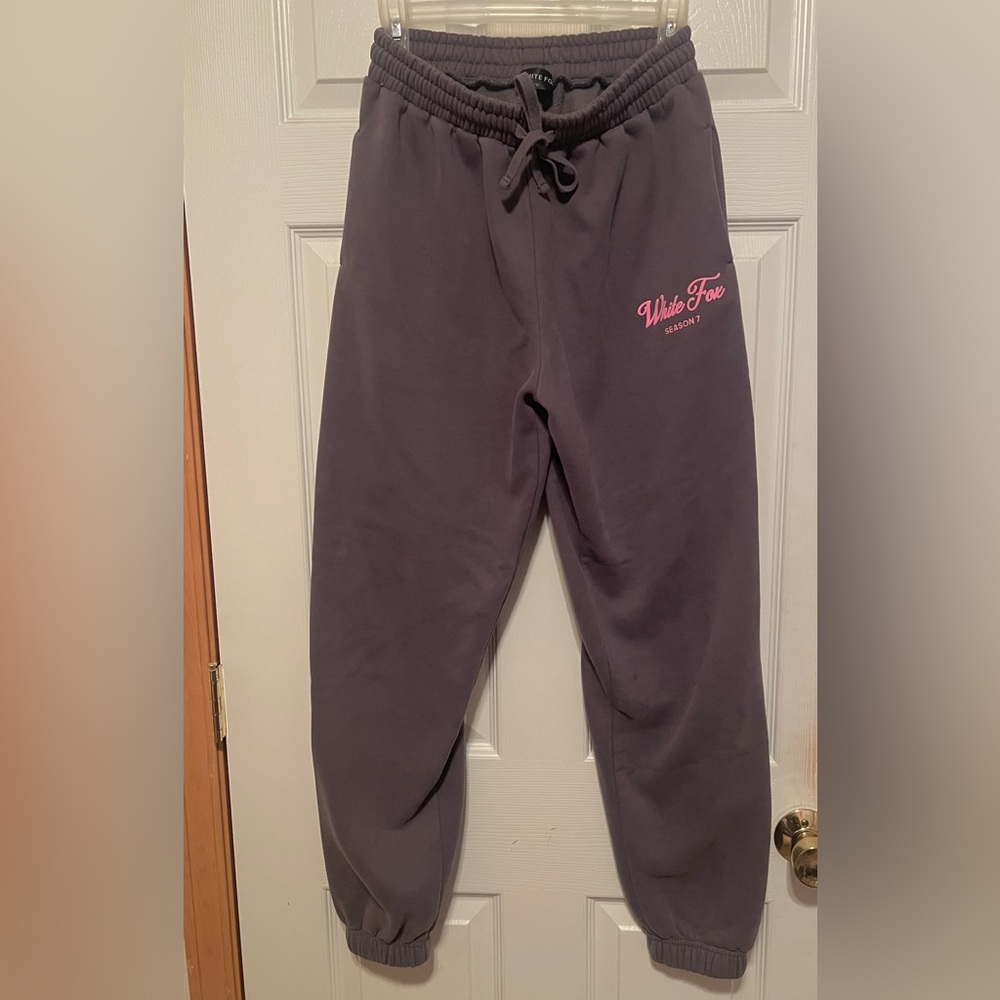 White Fox Sweatpant Size S